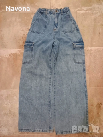 Дънки 11-12г., снимка 3 - Детски панталони и дънки - 53499405