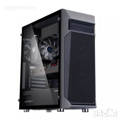 Кутия за компютър Zalman ZM-Z1 Plus Черна ATX Middle Tower , снимка 3 - Захранвания и кутии - 35795217