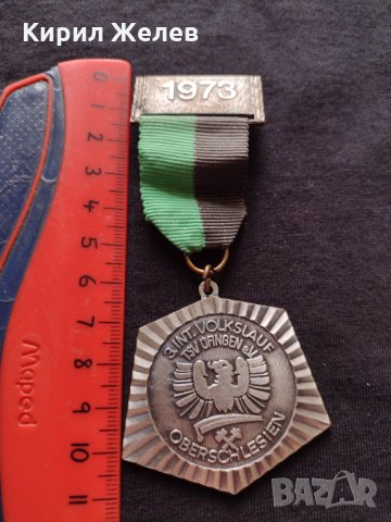 Рядък медал Германия OBERSCHLESIEN 1973 година за колекция - 25927, снимка 3 - Антикварни и старинни предмети - 34597620