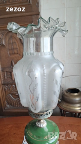 Настолна винтидж лампа, снимка 4 - Настолни лампи - 53693139