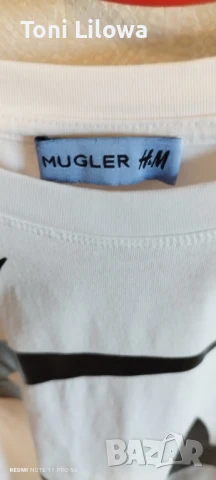Mugler H&M, снимка 5 - Тениски - 50885886