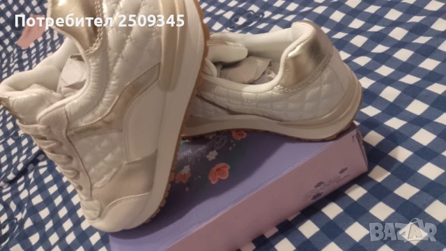 Бели маратонки 38номер, снимка 2 - Маратонки - 51171816