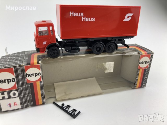 HERPA HO 1/87 MAN МОДЕЛ В ОРИГИНАЛНА ОПАКОВКА , снимка 1 - Колекции - 41124229