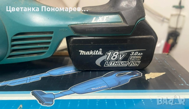 Акумулаторна прахосмукачка Makita DCL180ZB, снимка 5 - Прахосмукачки - 53618163