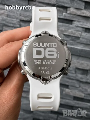 Suunto D6i White W/USB – водолазен компютър / часовник – състояние 10/10, снимка 3 - Смарт часовници - 55830705