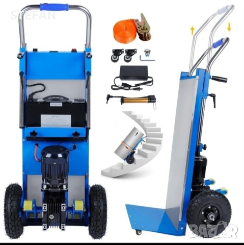 качване на тежки предмети по стълби с електрическа количка, хамалски услуги , снимка 3 - Други услуги - 53222236