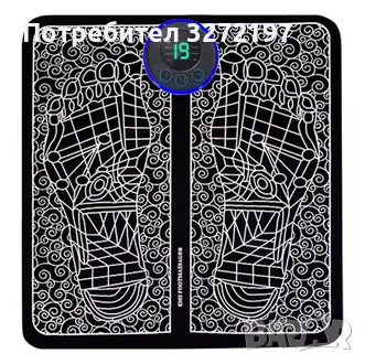 EMS масажор за крака с електростимулация за подобряване на циркулацията преносим, USB, черен , снимка 11 - Масажори - 49378648