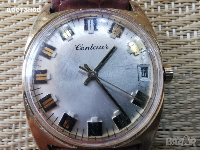 позлатен swiss , снимка 2 - Антикварни и старинни предмети - 36489045