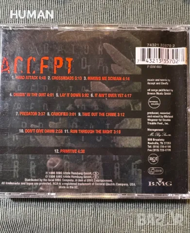 Accept - Motörhead - U.D.O., снимка 5 - CD дискове - 48620614