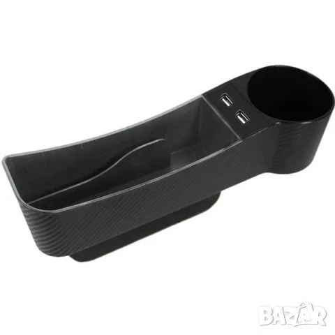 Поставка за чаша между седалките с два USB порта