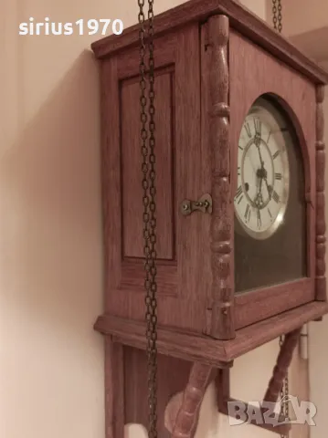 немски стенен часовник franz hermle, снимка 2 - Стенни часовници - 48420114