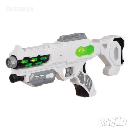 Детски играчка Космически пистолет астронавт със светлини и звуци