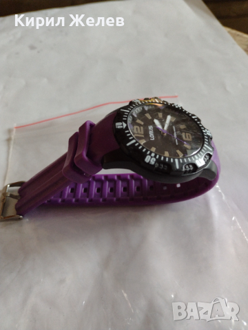 Мъжки часовник LORUS WATER RESIST много красив силиконова каишка - 26485, снимка 7 - Мъжки - 36134265