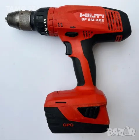 Hilti TE 4-A22 Акумулаторен перфоратор и Hilti SF 8M-A22 Мощен четерискоростен винтоверт, снимка 6 - Винтоверти - 48279360