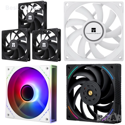 PC Вентилатори RGB, огледални, водно охлаждане и др.