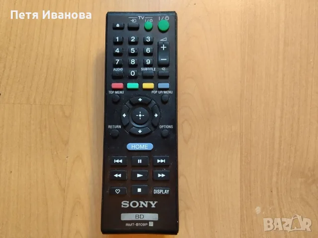 оригинално дистанционно управление за Блу Рей плеъри на Сони-работи перфектно , снимка 9 - Плейъри, домашно кино, прожектори - 56242880
