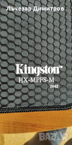 Подложка за мишка Kingston HyperX Fury S Pro S, черна, 290 x 240 мм, снимка 2 - Клавиатури и мишки - 51884560