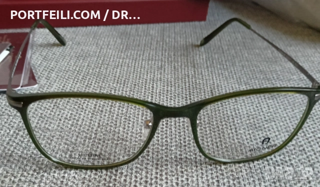 Дамска диоптрична рамка AIGNER (Germany), титан, целуоид ацетат, Made in South Korea, супер качество, снимка 18 - Слънчеви и диоптрични очила - 53608238