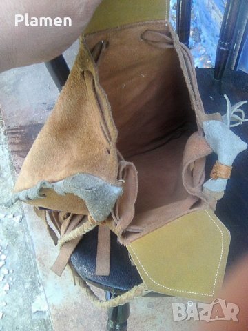 Голяма кожена чанта Либия, снимка 4 - Други - 41165053