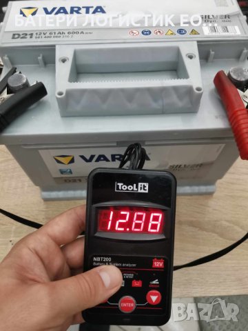 АКУМУЛАТОР VARTA 61 AH, като нов, перфектен вариант за бензинов автомобил!! Прочетете описанието!!, снимка 3 - Аксесоари и консумативи - 41952529