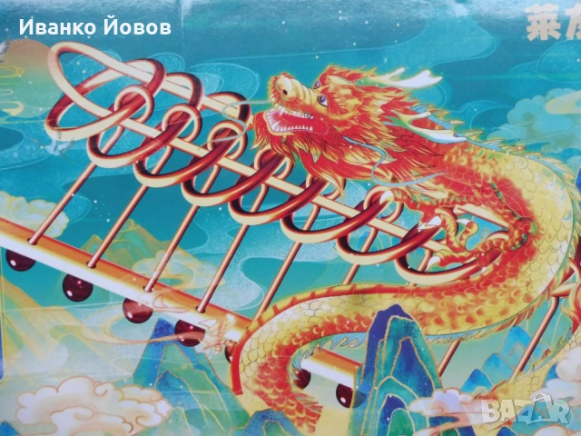 Метални пъзели – предизвикателно, забавно,  изглежда лесно, но опитайте, комплект 50 бр., Подарък, снимка 3 - Пъзели - 46752011