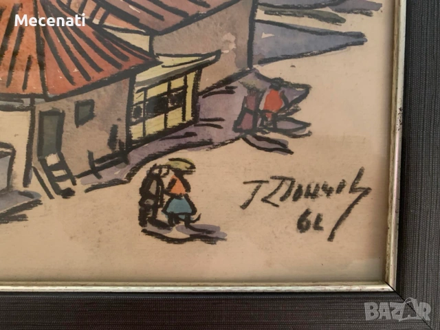 ГЕОРГИ ДОНЧЕВ - масло, пейзаж, снимка 5 - Картини - 53113306