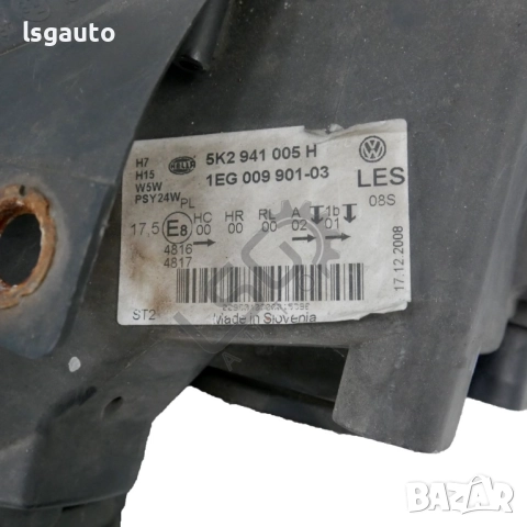 Ляв фар Volkswagen Golf VI 2008-2016 ID: 151222, снимка 3 - Части - 51893459