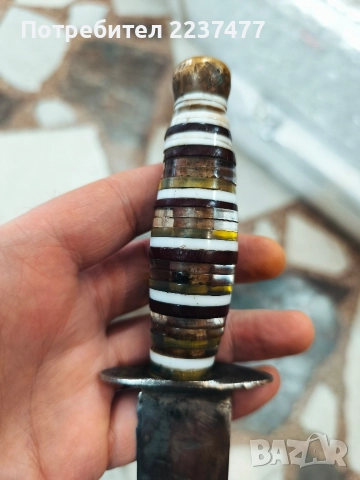 стар сопотски нож , снимка 3 - Ножове - 52575311