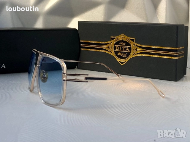 Мъжки прозрачни слънчеви очила маска dita, снимка 11 - Слънчеви и диоптрични очила - 52742457