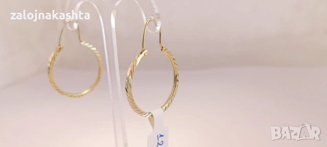 Нови-Златни обеци-2,00гр/14кр, снимка 3 - Обеци - 53257784