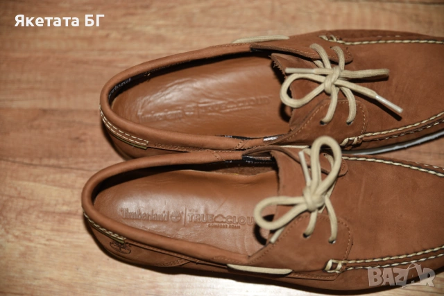 Timberland Оригинални мокасини естествена кожа в отлично състояние размер 43, снимка 7 - Мокасини - 53845352