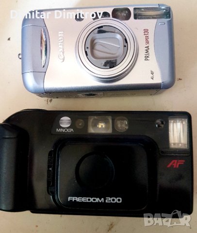Фотоапарати Minolta & Canon, снимка 2 - Антикварни и старинни предмети - 41912740