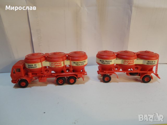 WIKING?  HO 1/87 КАМИОН MERCEDES УМАЛЕН МОДЕЛ, снимка 1 - Колекции - 40913659