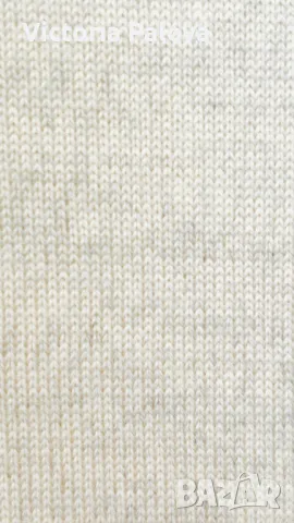 Блуза с якичка стил OLD MONEY светъл беж, снимка 6 - Блузи с дълъг ръкав и пуловери - 48905182