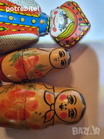 Матрьошки играчки СОЦ, снимка 2 - Колекции - 41773435