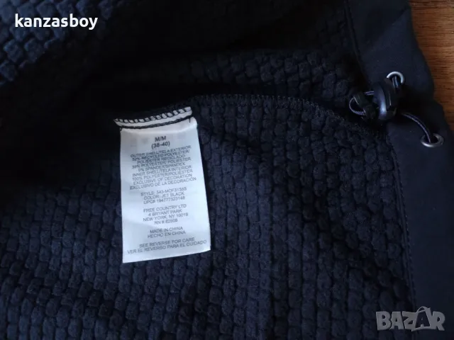 free country softshell jacket - страхотно мъжко яке КАТО НОВО M, снимка 10 - Якета - 49364167