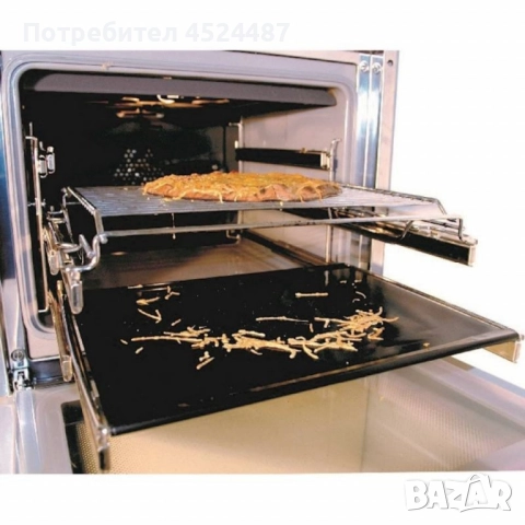 Подложка за печене NoStik, 31x41см., до 260°, черен, в кутия, снимка 4 - Други стоки за дома - 50436124