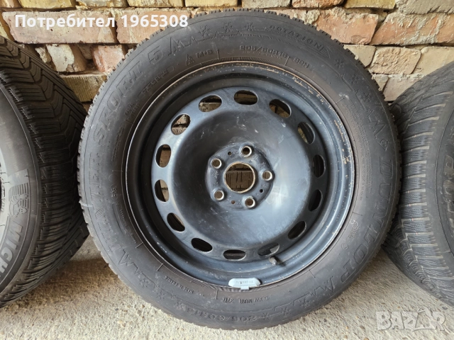 Джанти с зимни гуми 16 цола 5x112, снимка 4 - Гуми и джанти - 51870856