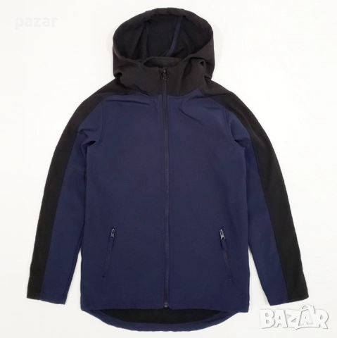 TQF Детско Софтшел Яке Softshell Fleece Ватирано с Качулка 12г