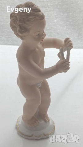 Керамична фигурка-Германия , снимка 3 - Декорация за дома - 52772342