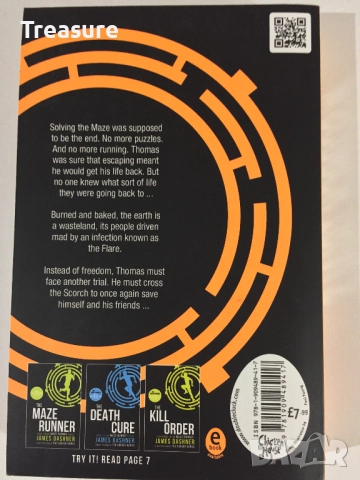 The Scorch Trials - James Dashner, снимка 2 - Художествена литература - 39336799