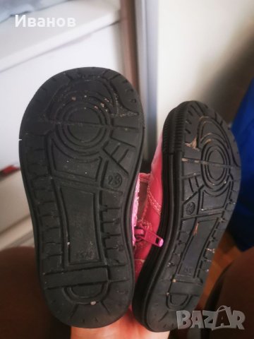 Детски кожени ботушки , снимка 5 - Бебешки боти и ботуши - 41581765