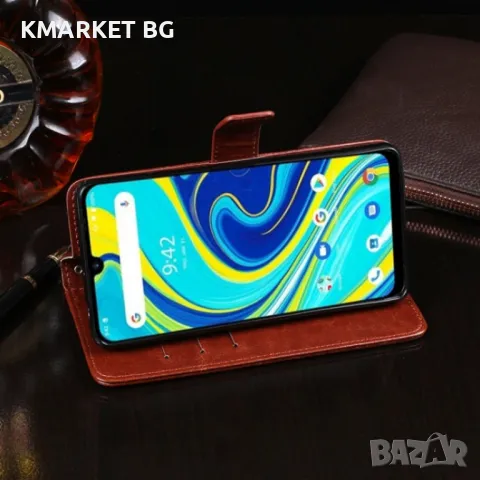 UMIDIGI A7 Pro Magnetic Кожен Калъф и Стилус, снимка 11 - Калъфи, кейсове - 48685973