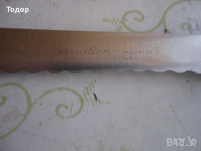 Страхотен нож Sensation Omega Solingen , снимка 2 - Ножове - 40071812
