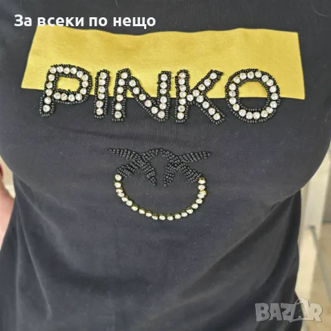 Pinko Дамска Тениска👚Дамска Блуза С Къс Ръкав Пинко - Налични Различни Цветове, снимка 7 - Тениски - 48933270