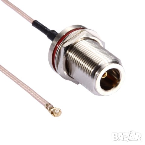 Pigtail Cable IPX to N Female, 25 cm, снимка 2 - Друга електроника - 42084677