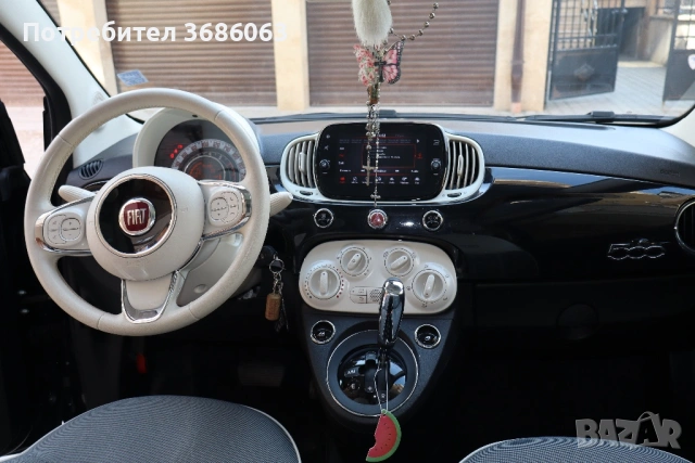 Fiat 500 Lounge декември 2020г(Автоматик) – 61 000 км, 1-ви собственик , снимка 11 - Автомобили и джипове - 53637717