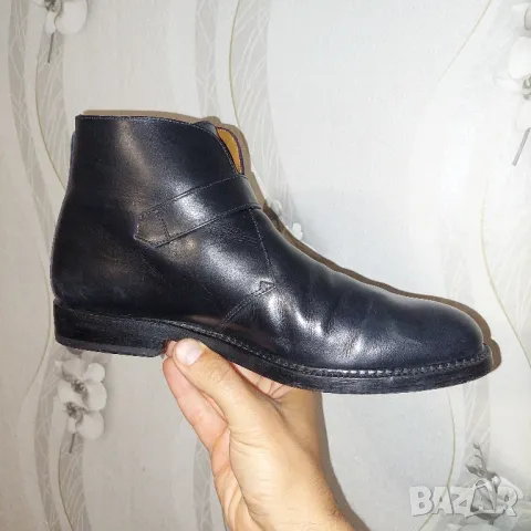 кожени бизнес обувки / боти Douglas  номер 42 1/2, снимка 2 - Мъжки боти - 47792793
