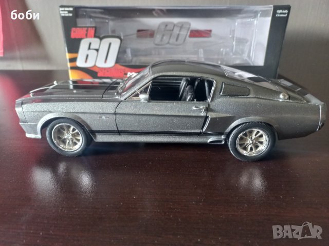 Ford Mustang Elianor 1967 1:18, снимка 1 - Коли, камиони, мотори, писти - 41657739