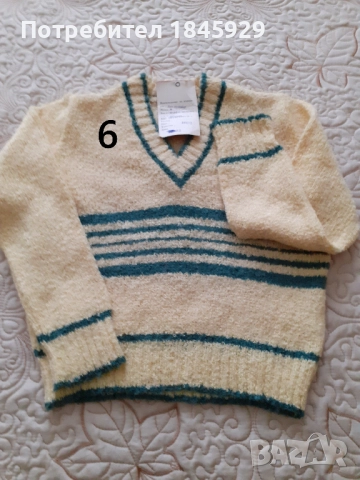 Детски блузи, гащеризон и пуловер за момичета- 3-8 години, 2-3 евро, снимка 6 - Детски якета и елеци - 35275782